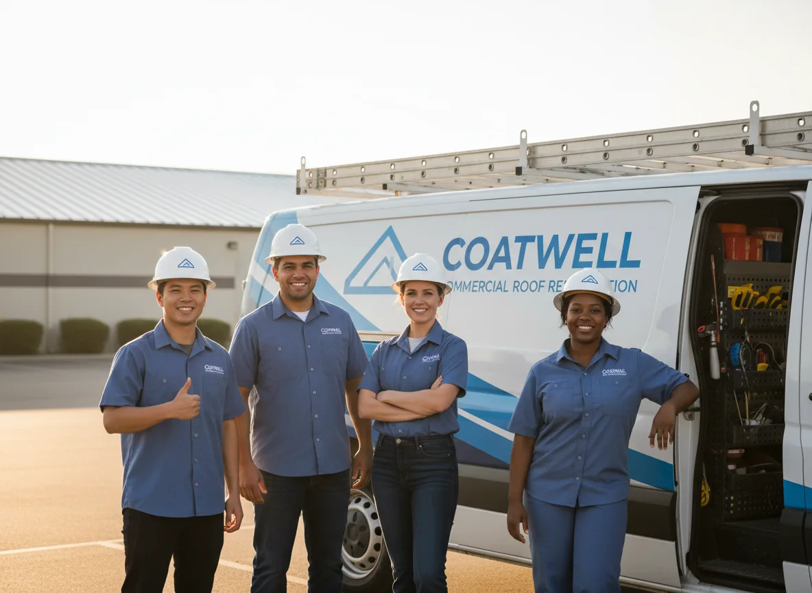 Commercial roof coating company in Millsap, TX